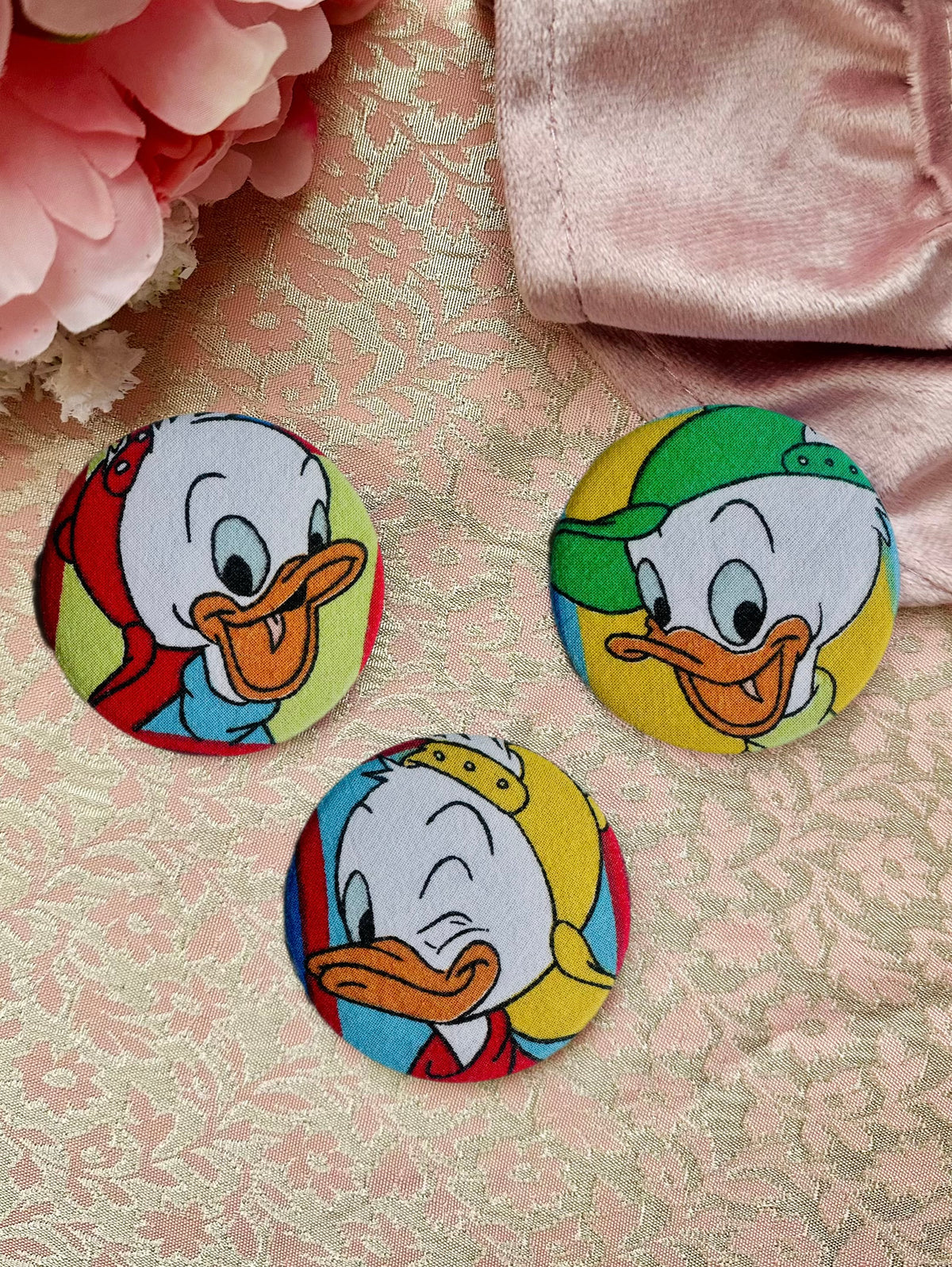 Les Épinglettes d’Antan - Mickey & Co - Lot Riri, Fifi et Loulou (Rare)