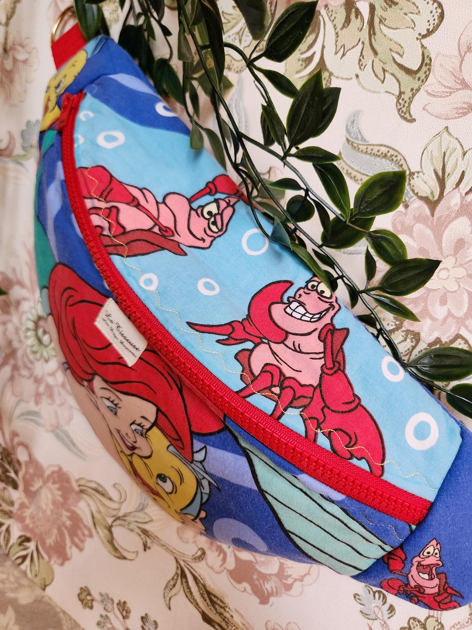 Vintage Disney Banane "90's" Adulte Ariel, La Petite Sirène