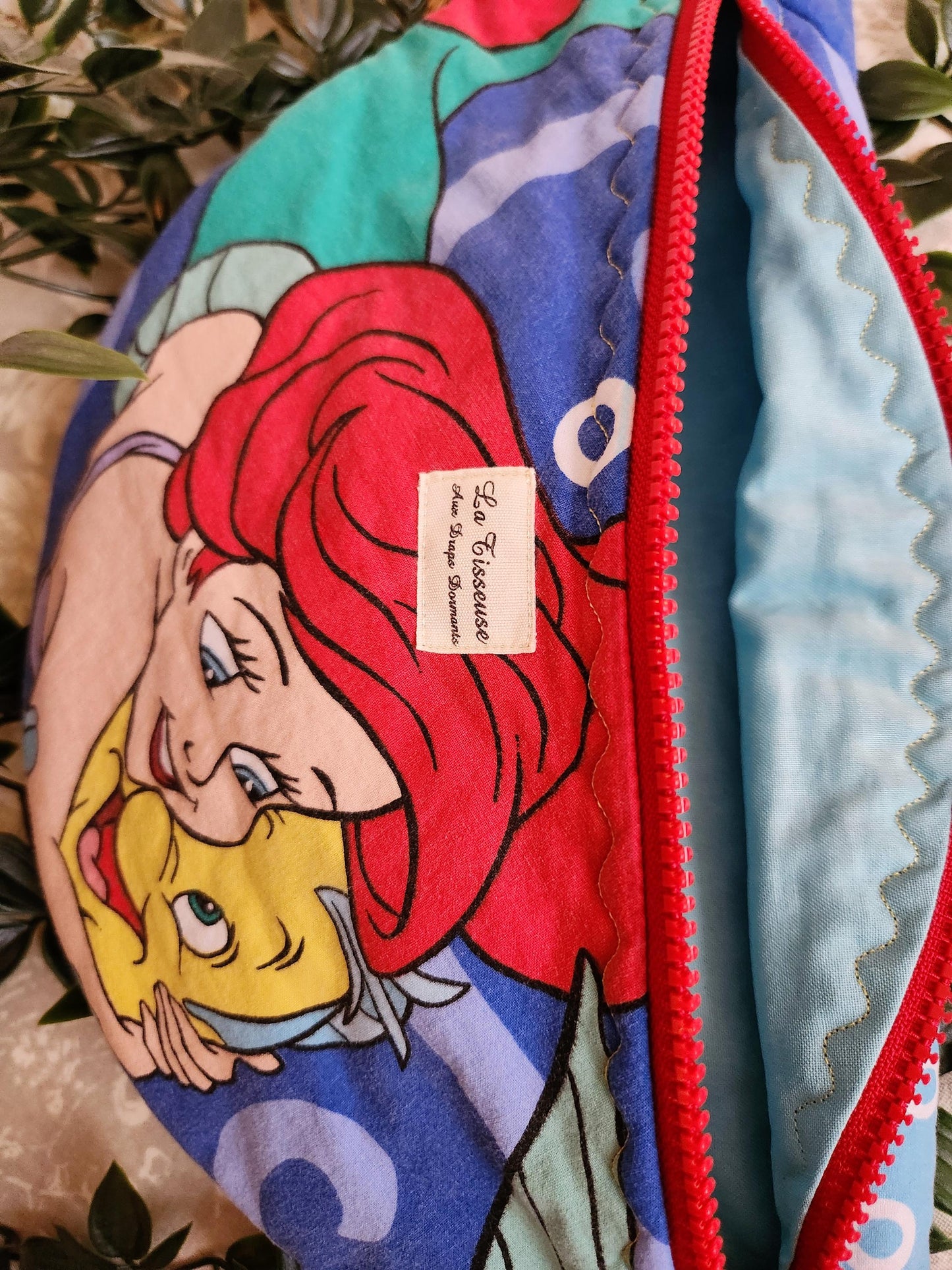 Vintage Disney Banane "90's" Adulte Ariel, La Petite Sirène