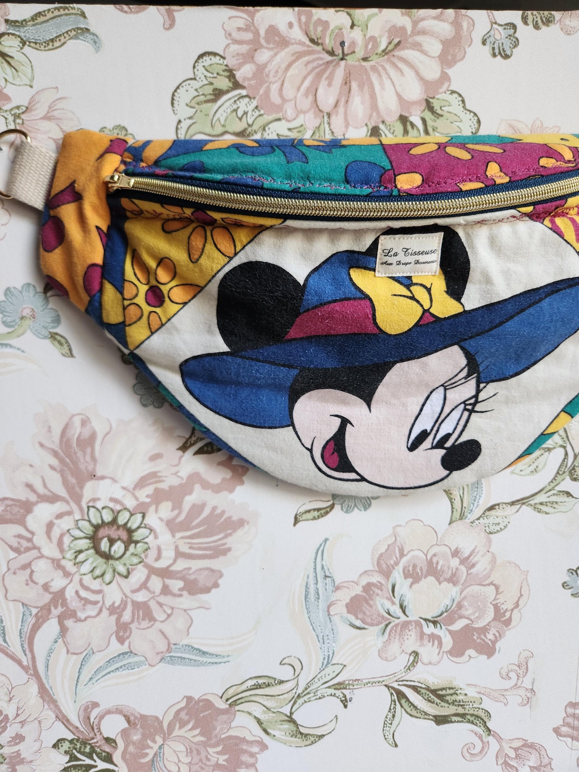 Banane "90's" Adulte Minnie Champêtre Vintage Disney